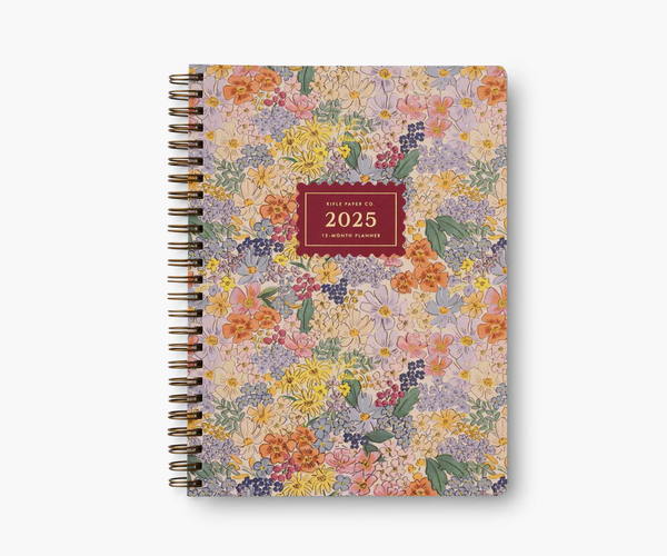 Rifle Paper Co. 2025 Mimi 12-Month Softcover Spiral Planner