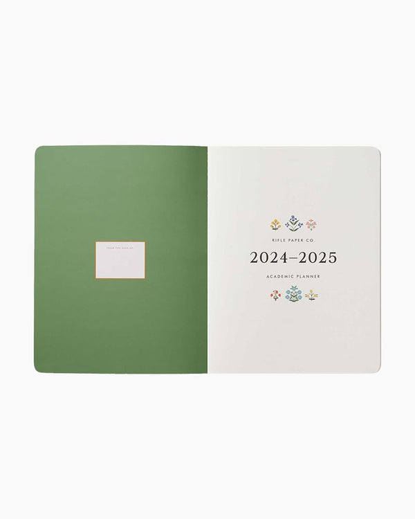 Rifle Paper Co. 2025 Estee 12-Month Academic Appointment Notebook