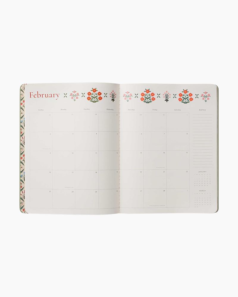 Rifle Paper Co. 2025 Estee 12-Month Academic Appointment Notebook