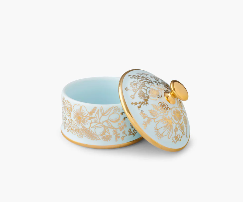 Rifle Paper Co. Colette Round Porcelain Box