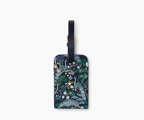 Rifle Paper Co. Peacock Luggage Tag