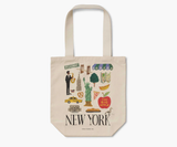 Rifle Paper Co. New York Canvas Tote Bag