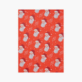 Rifle Paper Co. Roll of 3 Santa Wrapping Sheets