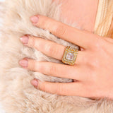 RING ROLLIE - CRYSTAL SIZE 56 