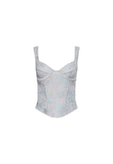 ROMA CORSET - SOFT BLUE