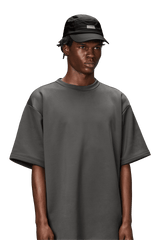 Rains 5 Panel Cap W1 Black