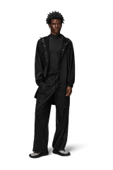 Rains Long Jacket W3 Black Grain