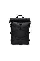 Rains Trail Cord Rolltop Backpack W3 Black