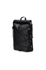 Rains Trail Cord Rolltop Backpack W3 Black