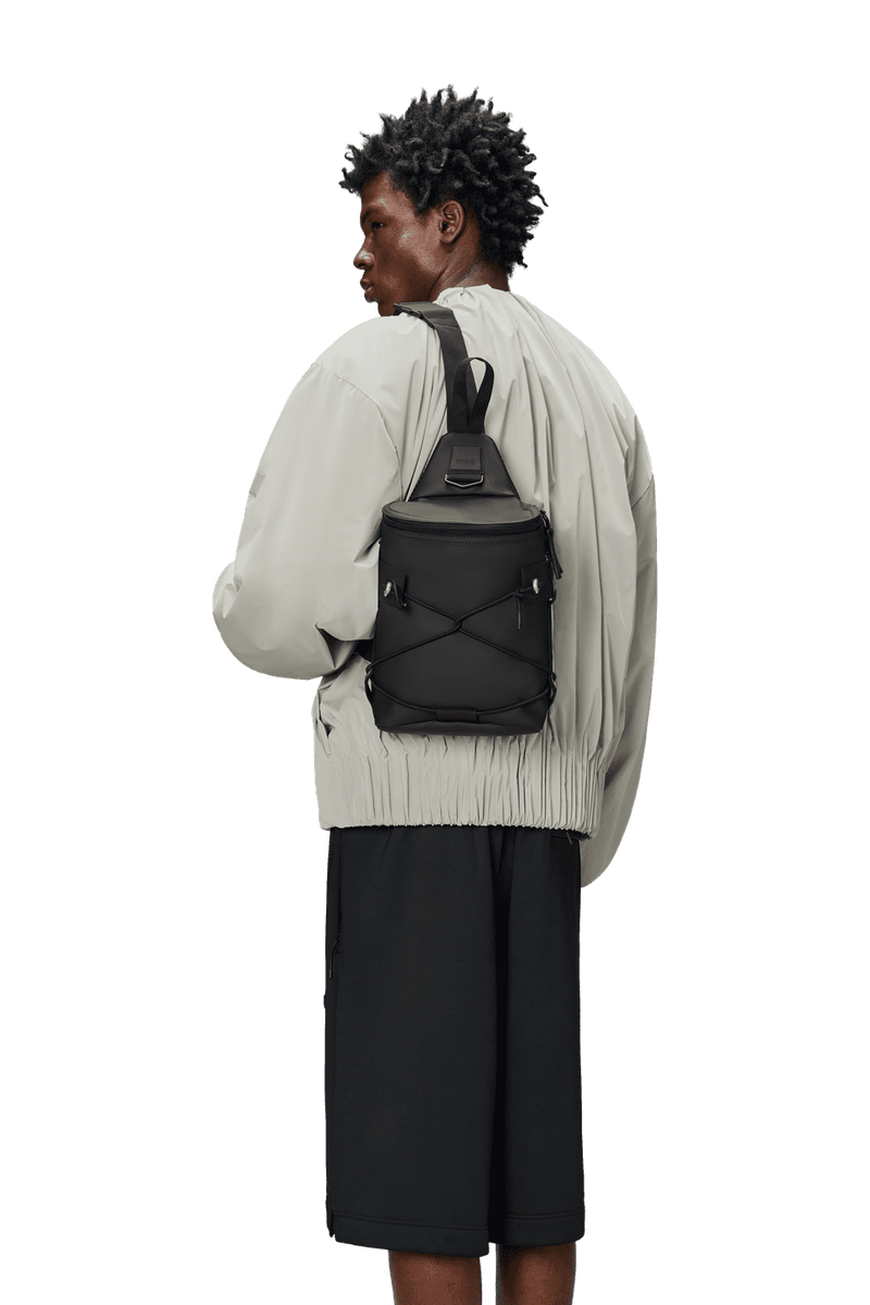 Rains Trail Cord Sling Bag W3 Black