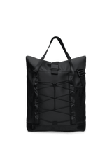 Rains Trail Rolltop Tote Bag W3 Black