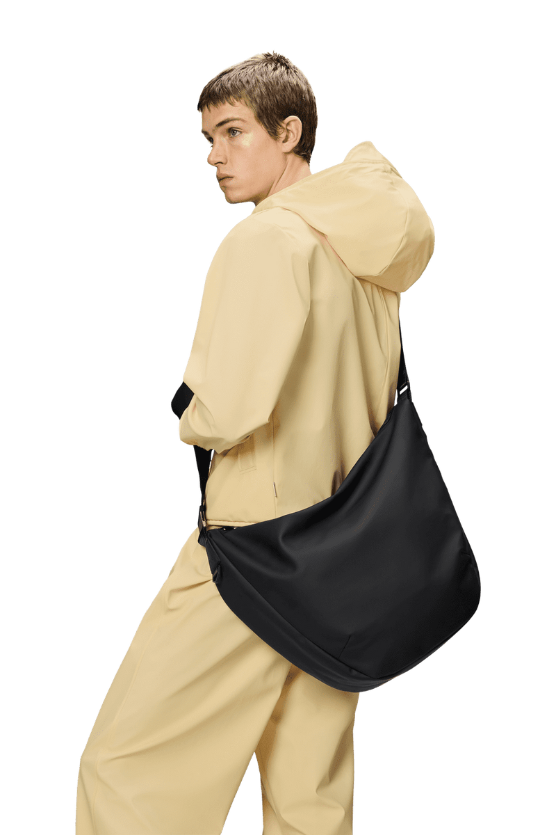 Rains Valera Shoulder Bag Large W3 Black