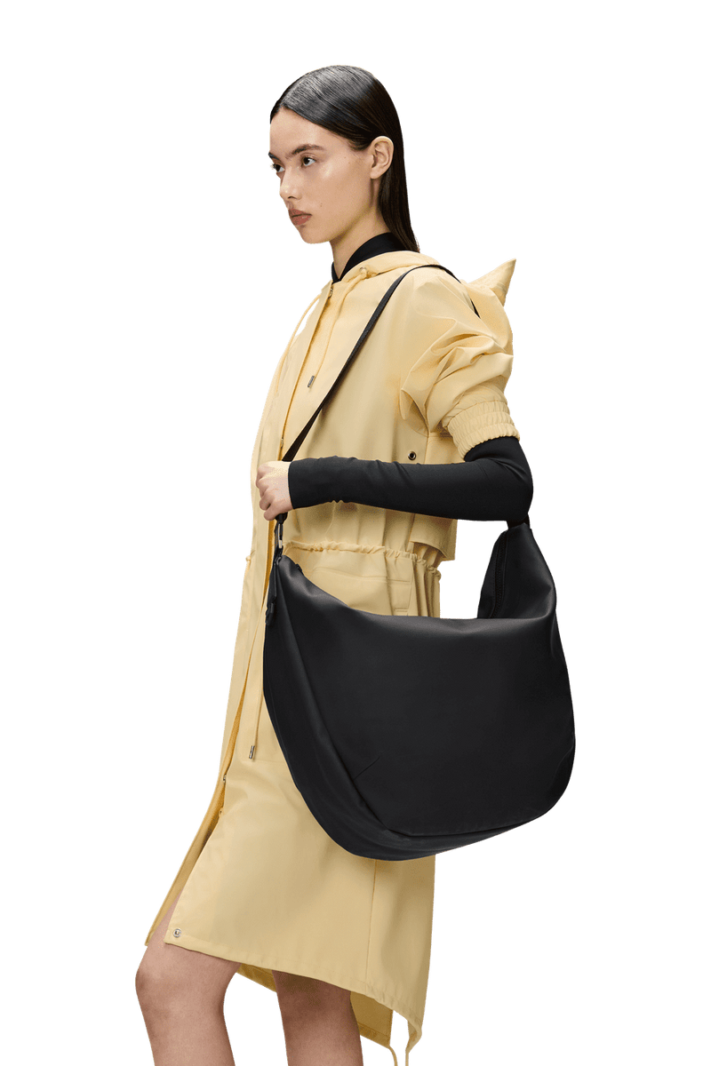 Rains Valera Shoulder Bag Large W3 Black