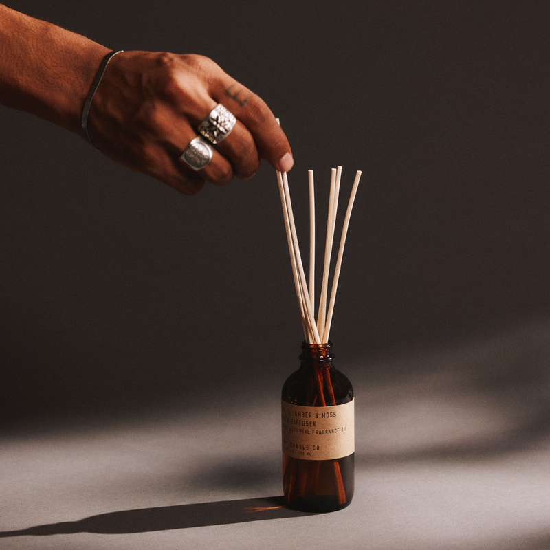 Reed Diffuser - Amber & Moss