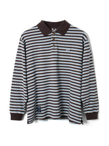 Remie Rugby - Choc/Blue Stripe