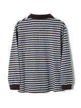 Remie Rugby - Choc/Blue Stripe