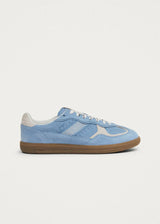 Rife Cornflower Blue Cream Leather Sneakers