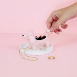 Ring Holder Poodle Pink