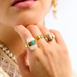 Rings Nepali - Blanc