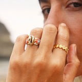 Rings Zenith - Corail