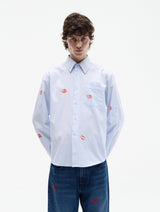 Risky Business LS Shirt - Blue Stripe