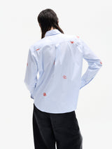 Risky Business LS Shirt - Blue Stripe
