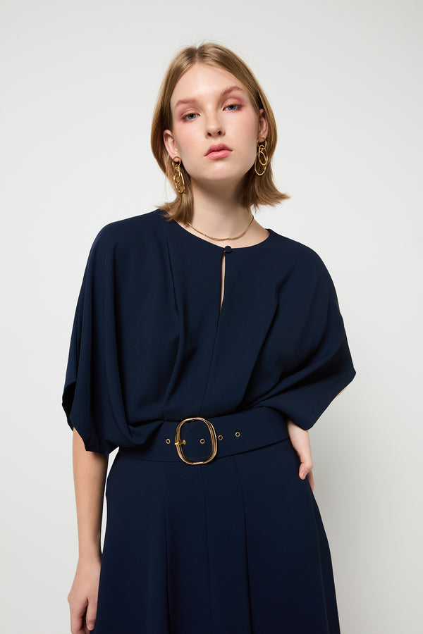 Robe Dress (ADJUHDFC) - NAVY