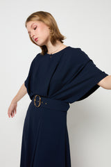 Robe Dress (ADJUHDFC) - NAVY