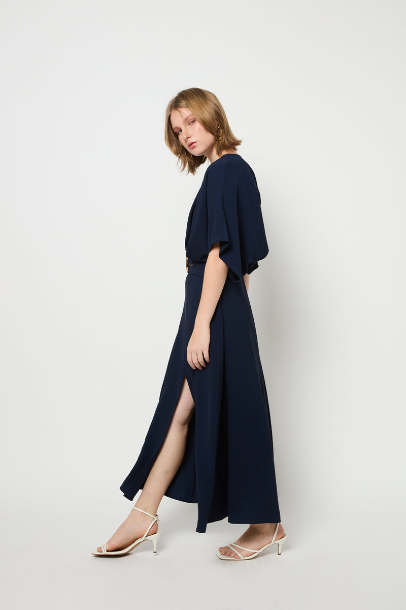 Robe Dress (ADJUHDFC) - NAVY