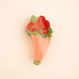 Rose Bouquet Hair Claw