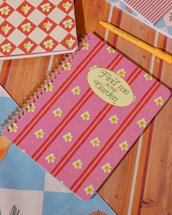 Rough Draft Mini Notebook - Find Me in the Garden