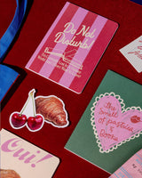 Rough Draft Notebook Set, Pastries and Books