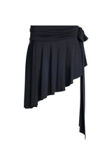 SAFARI MIDI SKIRT - NOIR