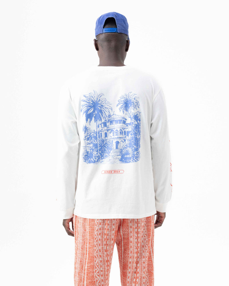 SAN CLEMENTE LS TEE - White