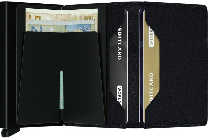 SECRID SLIM Wallet Crisple Black