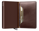 SECRID Premium Slimwallet Dusk Dark Brown