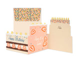 OOH DEER Cake Sliding Greeting Card