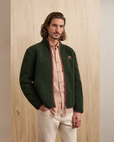 SENONCHE POLAR KNIT - DARK GREEN