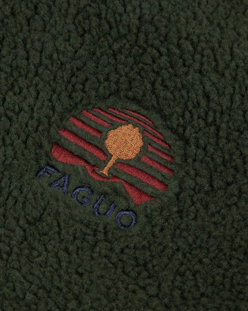 SENONCHE POLAR KNIT - DARK GREEN