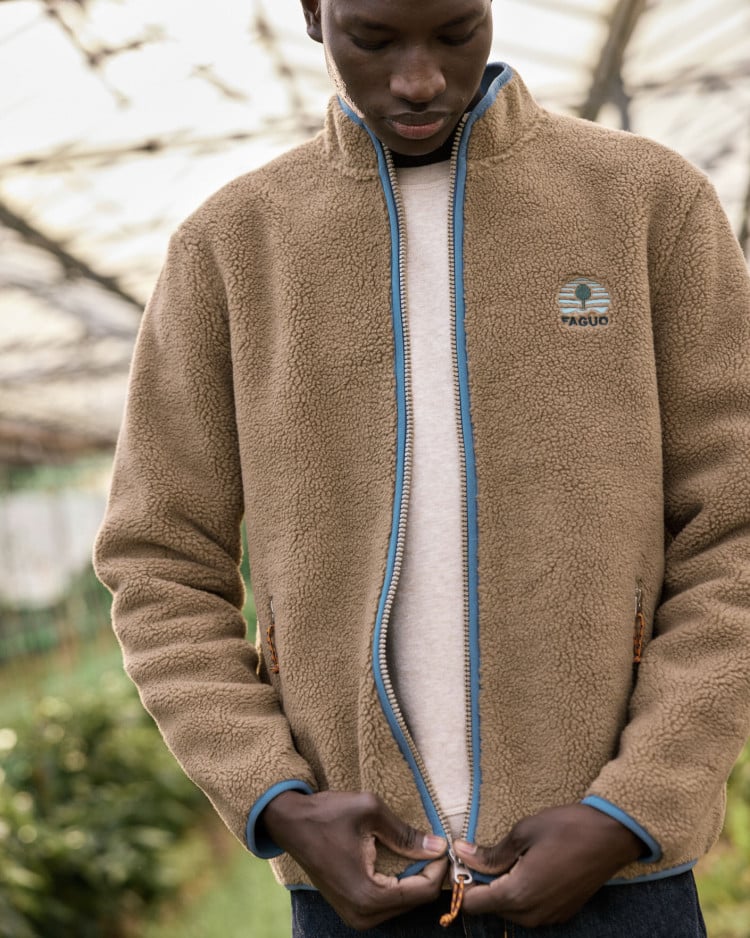 SENONCHE POLAR KNIT - MUSHROOM