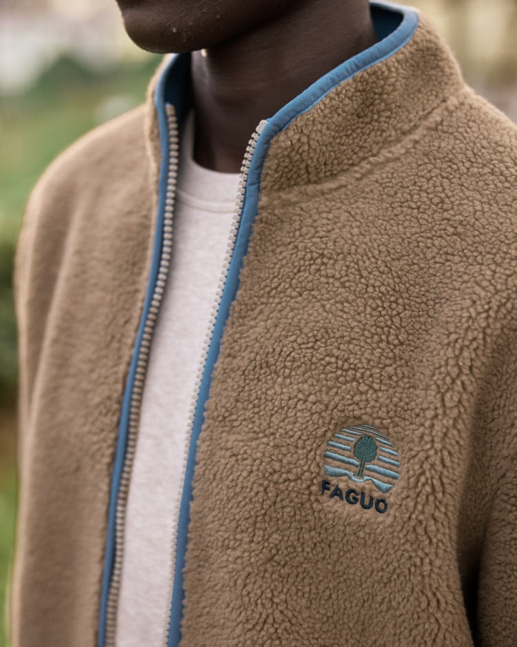 SENONCHE POLAR KNIT - MUSHROOM