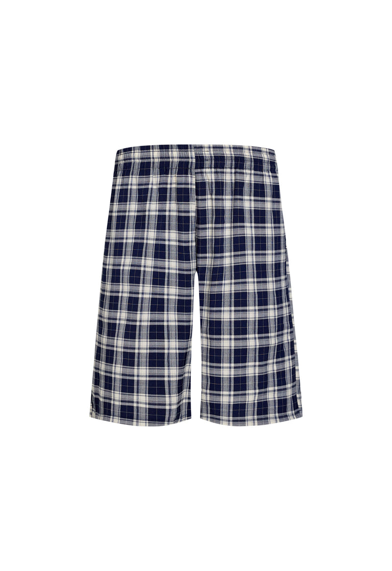 SEVIGNEY LONG SHORT - NAVY CHECK