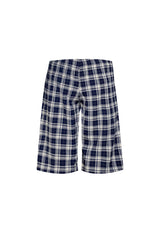 SEVIGNEY LONG SHORT - NAVY CHECK