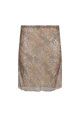 SHORELINE MIDI SKIRT - LEOPARD