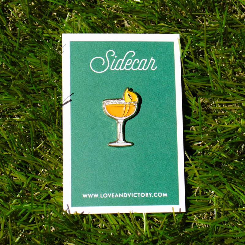 SIDECAR COCKTAIL PIN