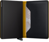SECRID SLIMWallet Matte Black Ochre
