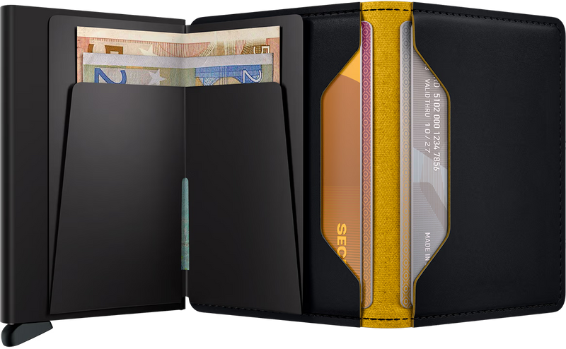 SECRID SLIMWallet Matte Black Ochre