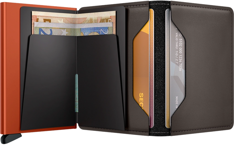 SECRID Slimwallet Matte Truffle Orange