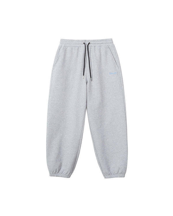 SMALL LETTER SWEAT JOGGER_MELANGE GREY