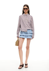 SOLSTICE MINI SKORT - SLATE BLUE